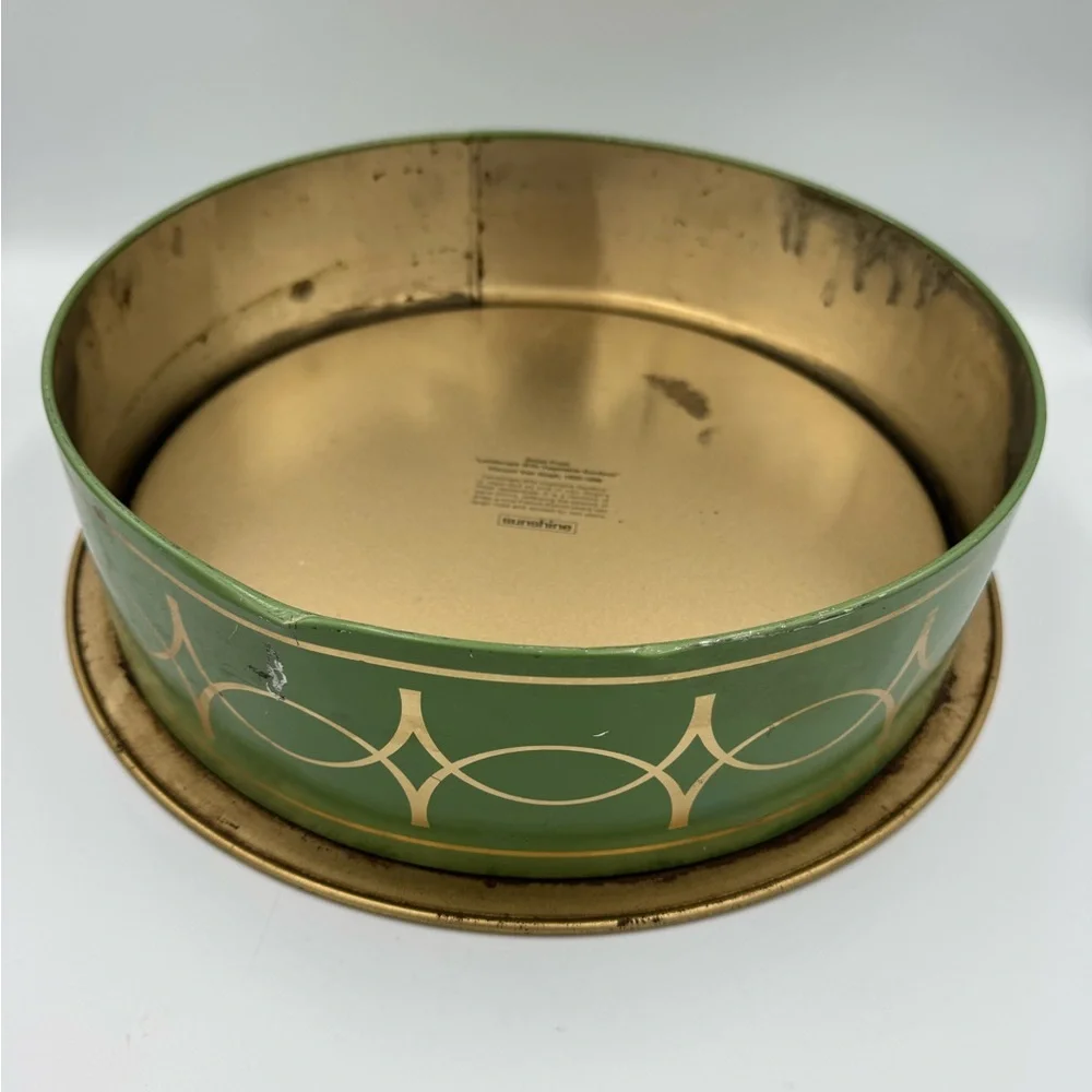 Vintage 1960's Sunshine Biscuit Tray & Large Tin Box